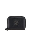 Louis Vuitton Black Noir Leather Coin Purse/Coin Case