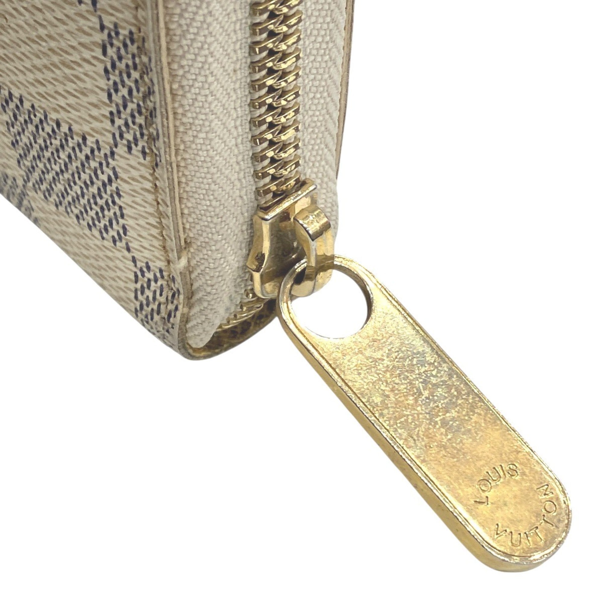 Louis Vuitton White Pvc Long Wallet