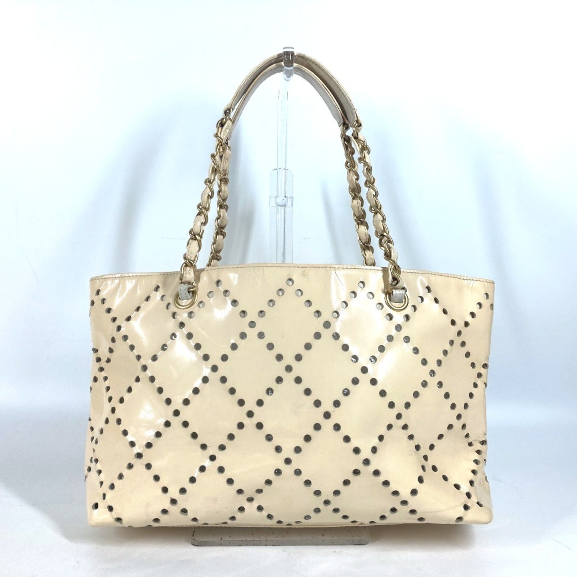 Chanel Ivory Shoulder Bag Tote Bag