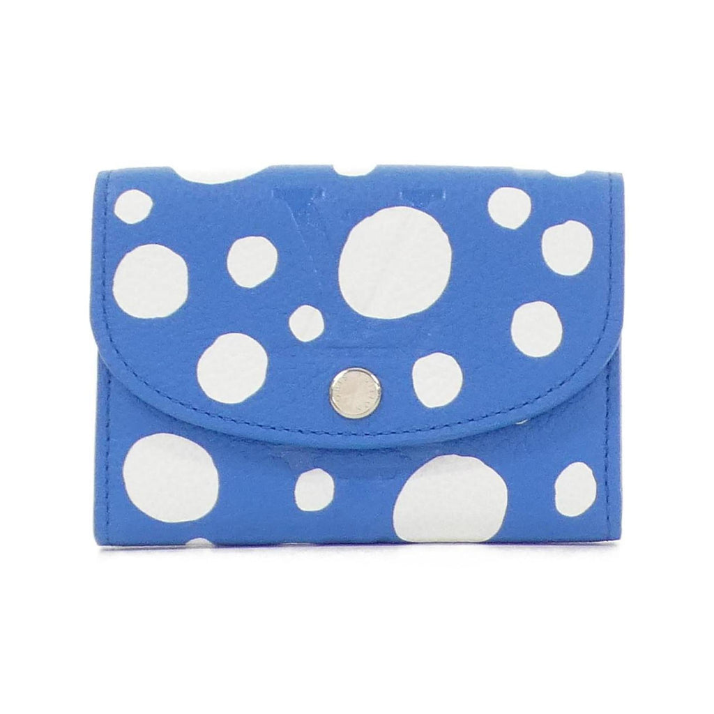 Louis Vuitton Monogram Empreinte Blanc Blue Leather Coin Purse/Coin Case