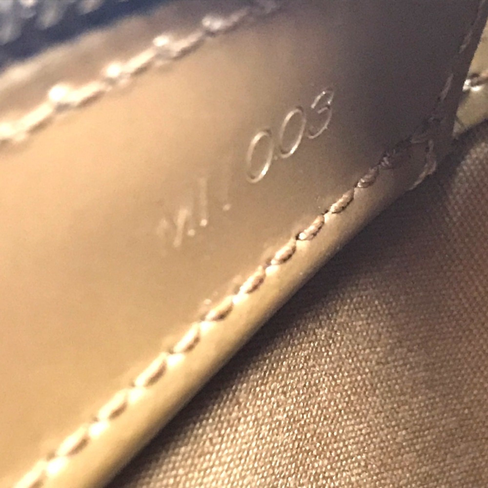Louis Vuitton Ambre Gold Monogram Mat Shoulder Bag