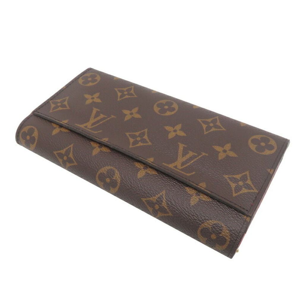 Louis Vuitton Monogram Brown Coquelicots Monogram Monogram Long Wallet