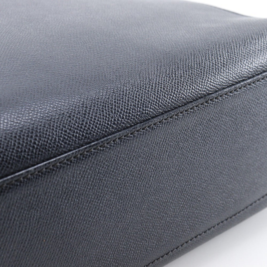 Chanel Black Grained Calfskin Tote Bag