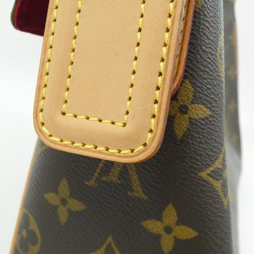 Louis Vuitton Monogram Marron Coated Canvas Shoulder Bag