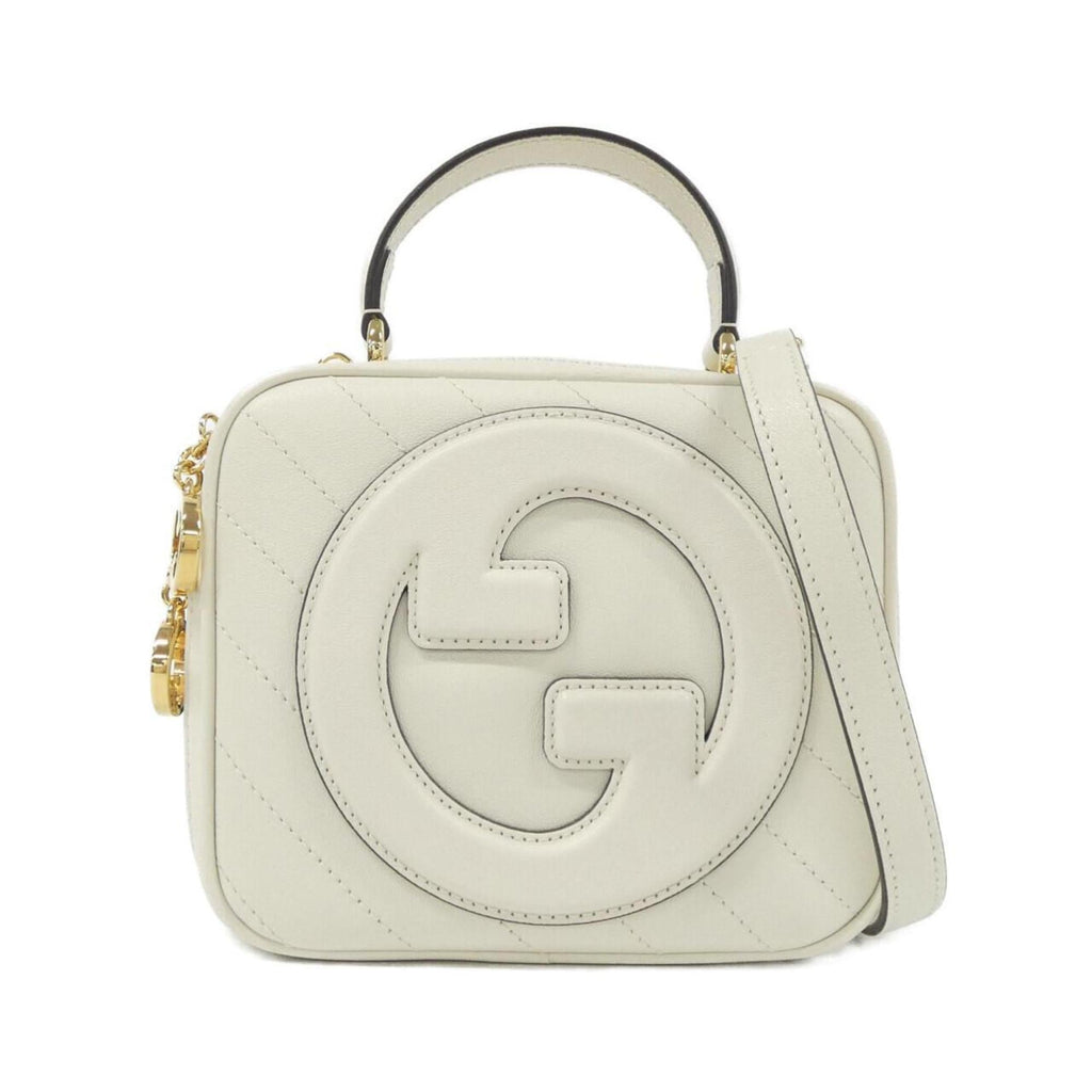 Gucci White Leather Handbag (Pre-Owned)