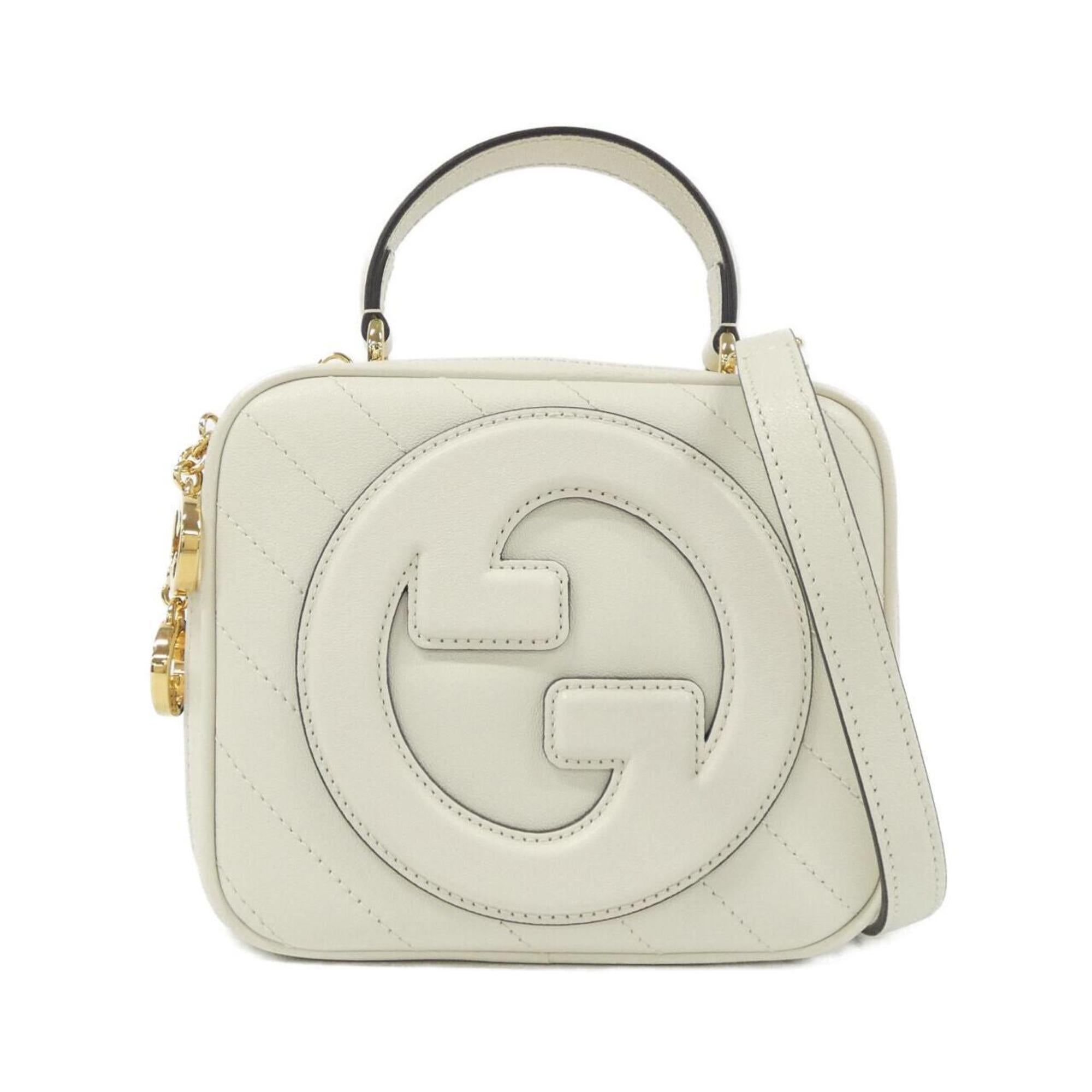 Gucci White Leather Handbag (Pre-Owned)