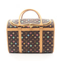 Louis Vuitton Brown Multi-Color Pvc Leather Handbag