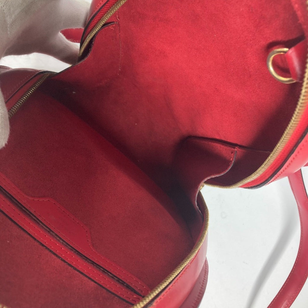 Louis Vuitton Red Color Epi Leather Backpack