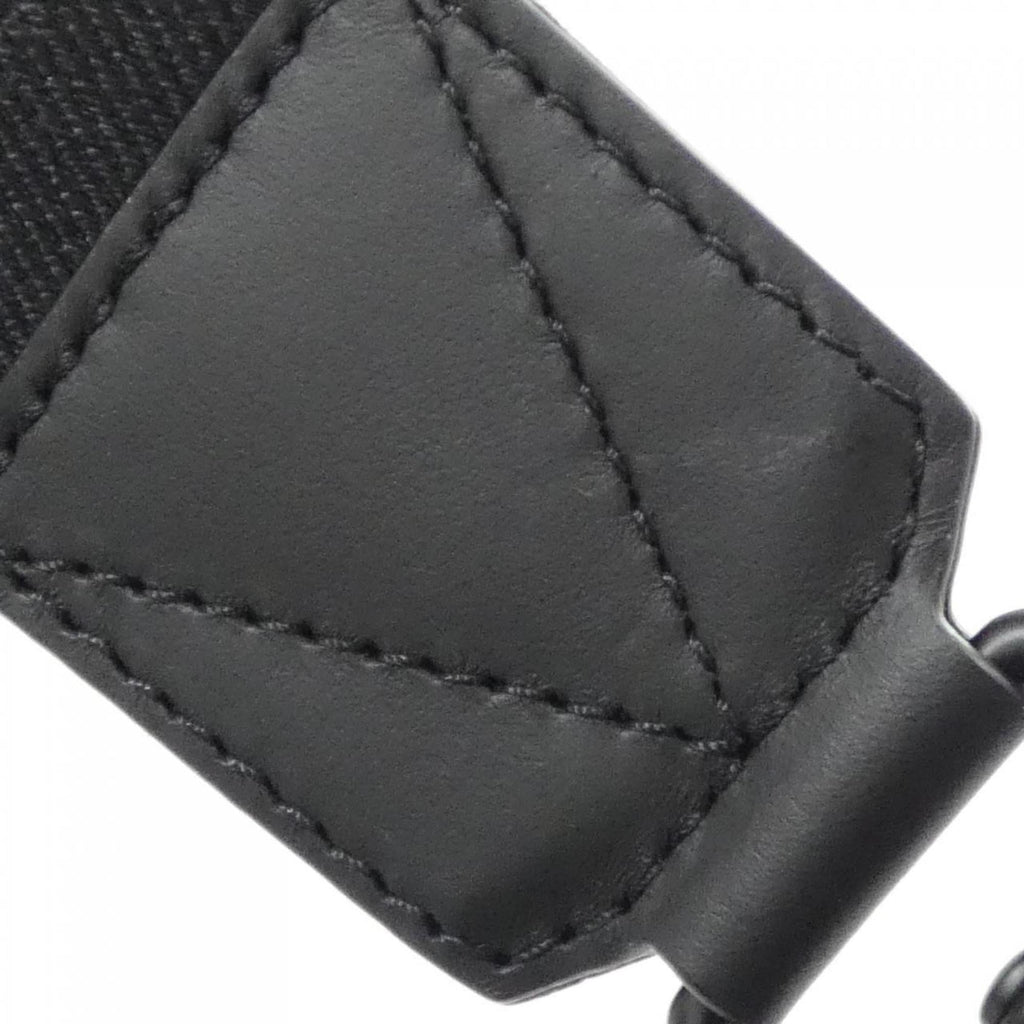 Louis Vuitton Black Leather Shoulder Bag