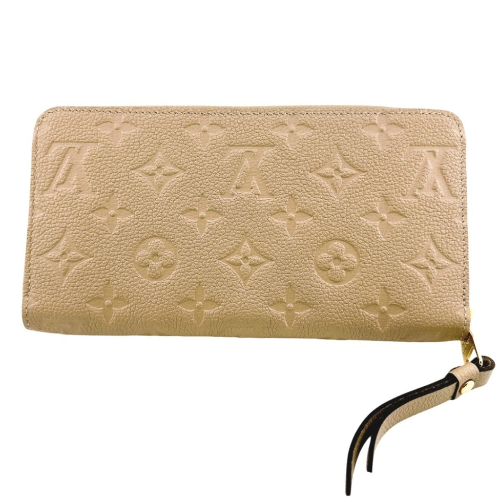 Louis Vuitton Beige Dune Monogram Empreinte Long Wallet