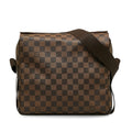 Louis Vuitton Brown Damier Canvas Pvc Leather Shoulder Bag