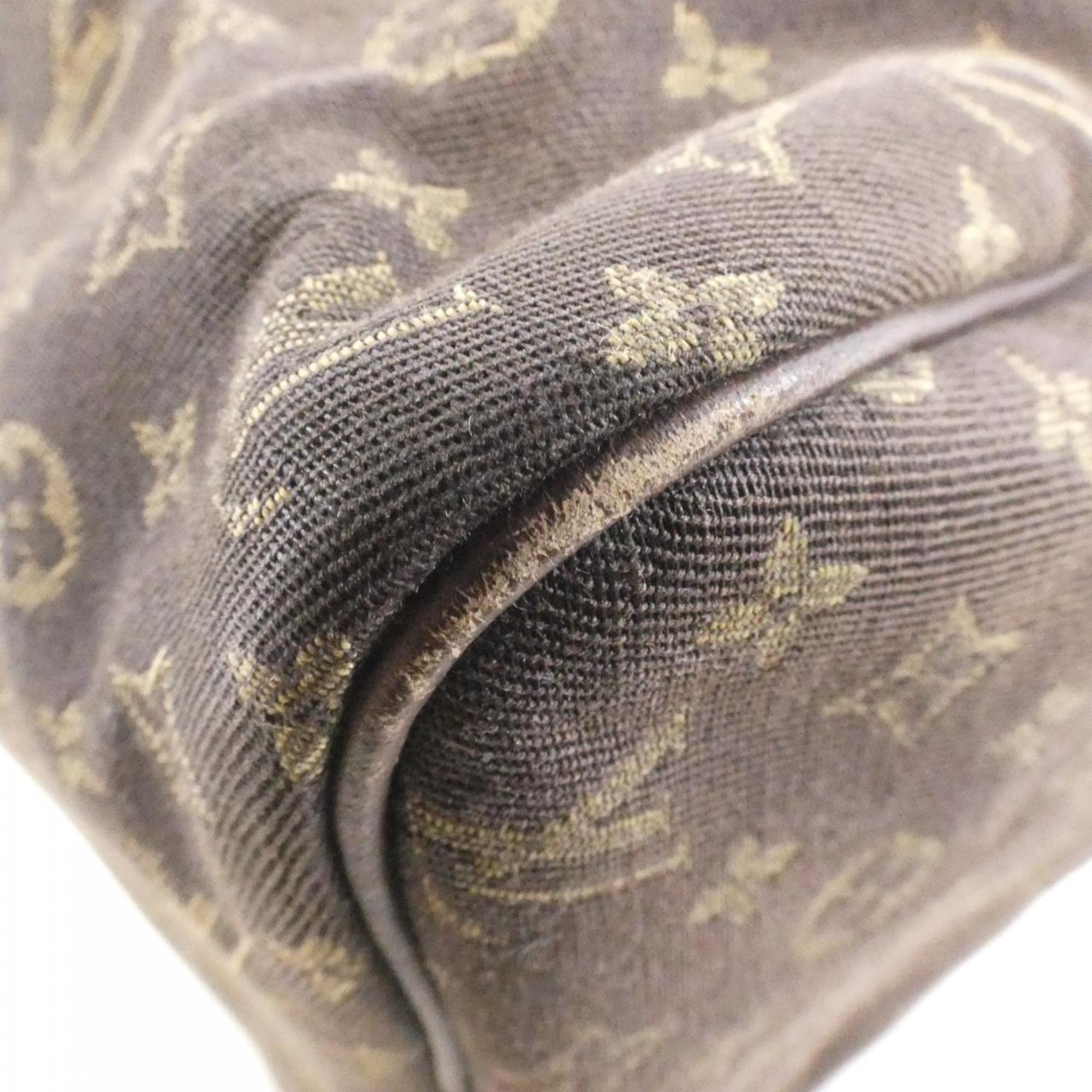 Louis Vuitton Monogram Mini Ebene Canvas Boston Bag
