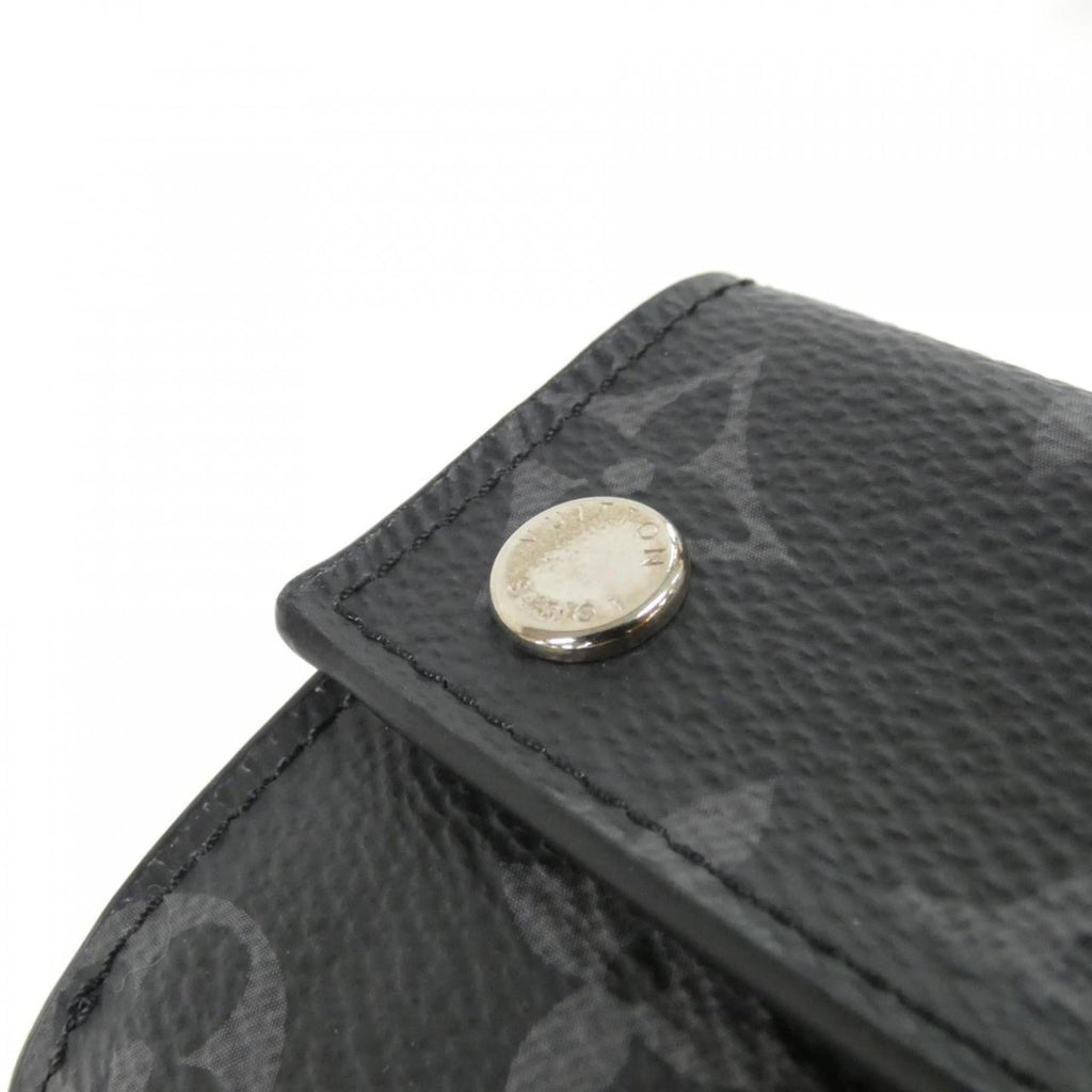 Louis Vuitton Black Coated Canvas Wallet