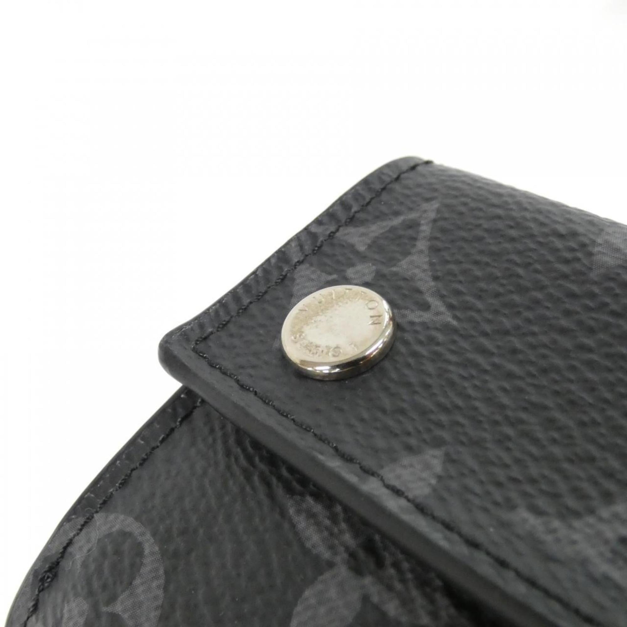 Louis Vuitton Black Coated Canvas Wallet