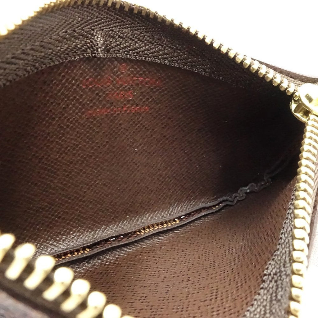 Louis Vuitton Damier Canvas Ebene Canvas Coin Purse/Coin Case