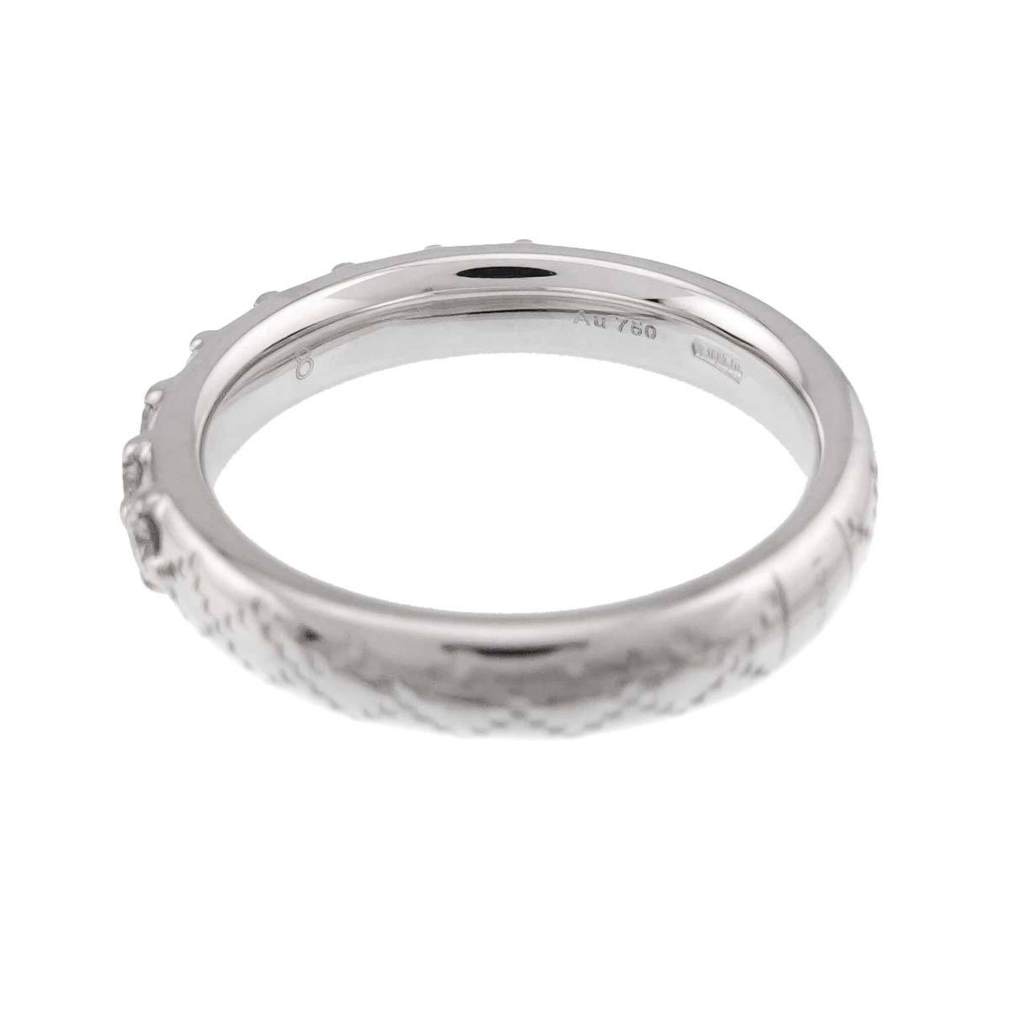 Gucci White Gold (18K) Band Ring (Pre-Owned)