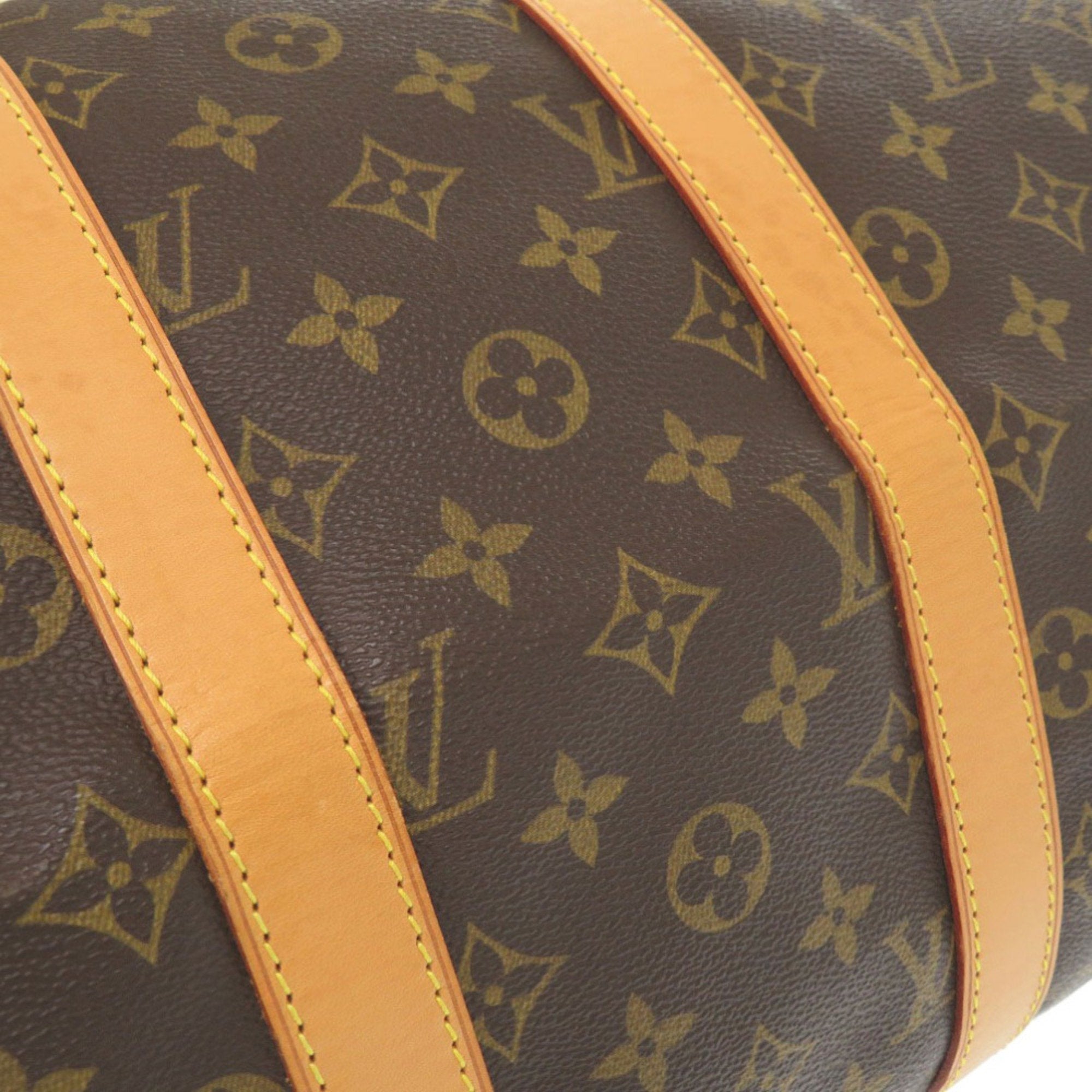 Louis Vuitton Brown Monogram Canvas Boston Bag