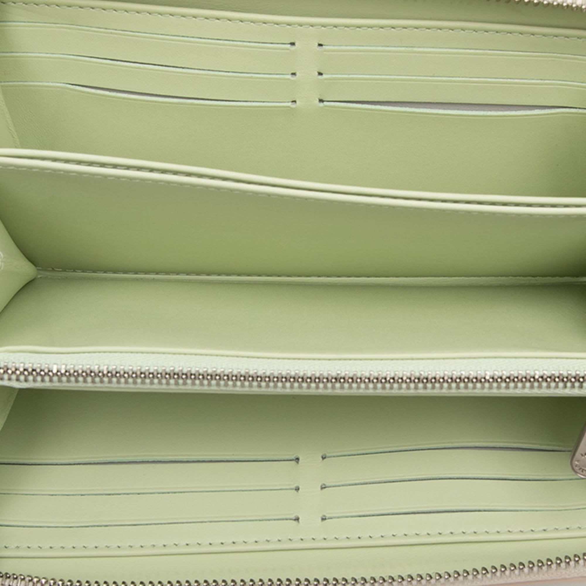 Louis Vuitton Mahina Beige Leather Long Wallet