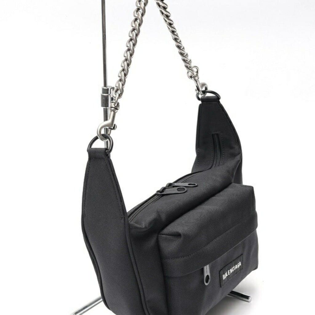 Balenciaga Black Nylon Shoulder