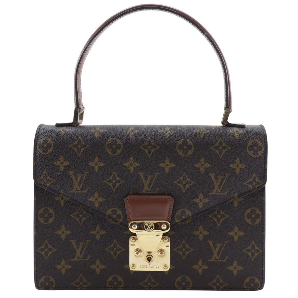 Louis Vuitton Brown Monogram Canvas Handbag
