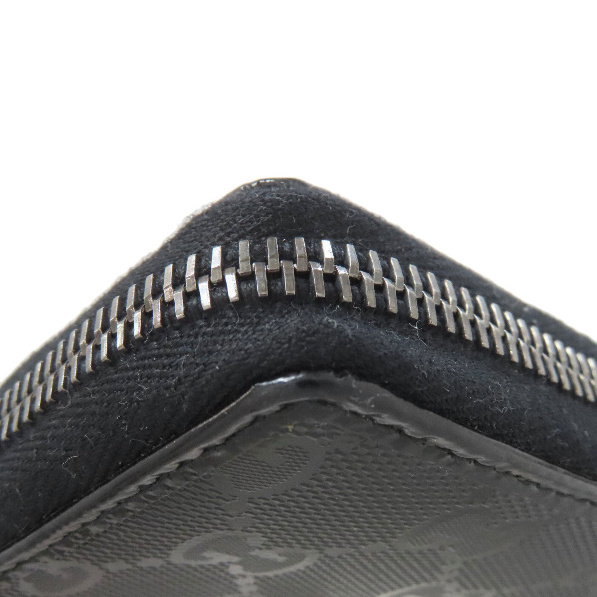 Gucci Black Pvc Long Wallet (Bi-Fold) (Pre-Owned)