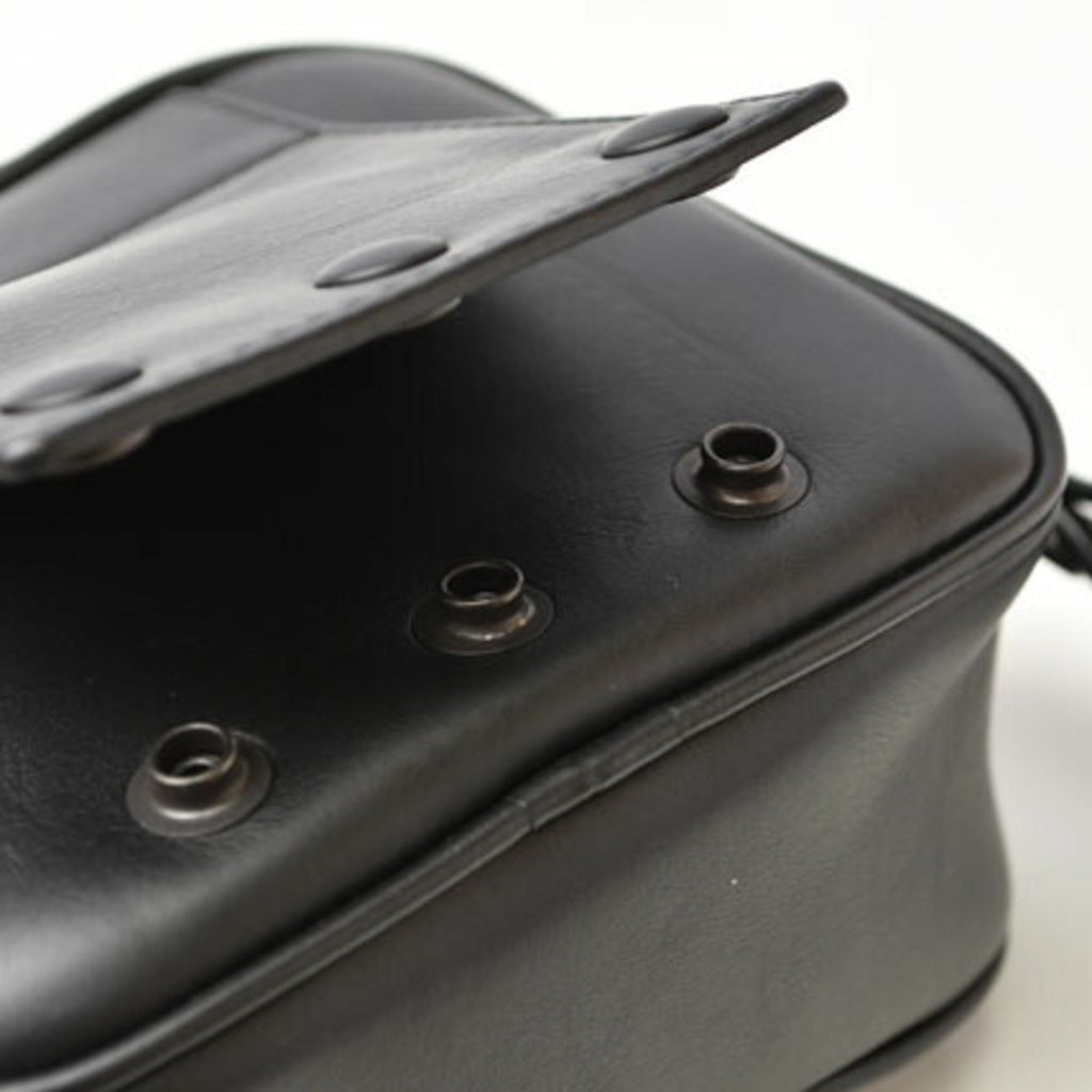 Bottega Veneta Black Leather Pouch Shoulder Bag