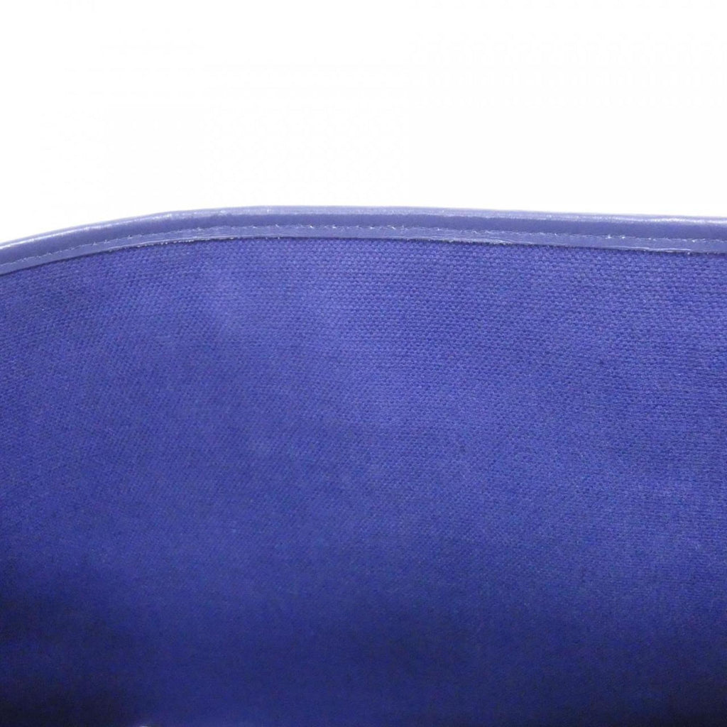 Louis Vuitton Blue Coated Canvas Handbag