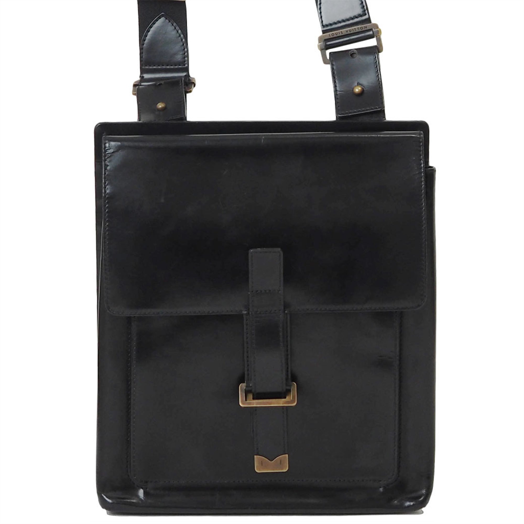 Louis Vuitton Noir Nomade Leather Shoulder Bag