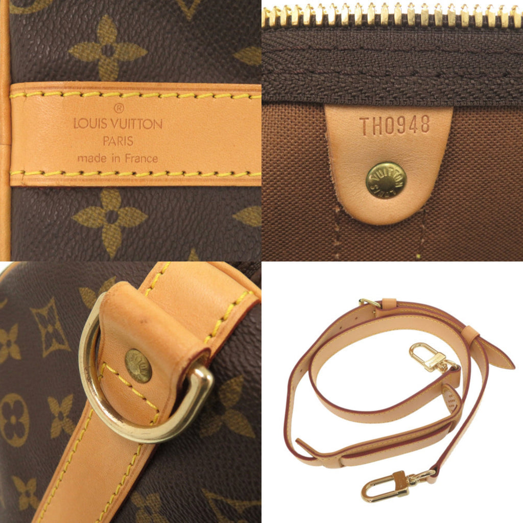 Louis Vuitton Brown Monogram Canvas Boston Bag