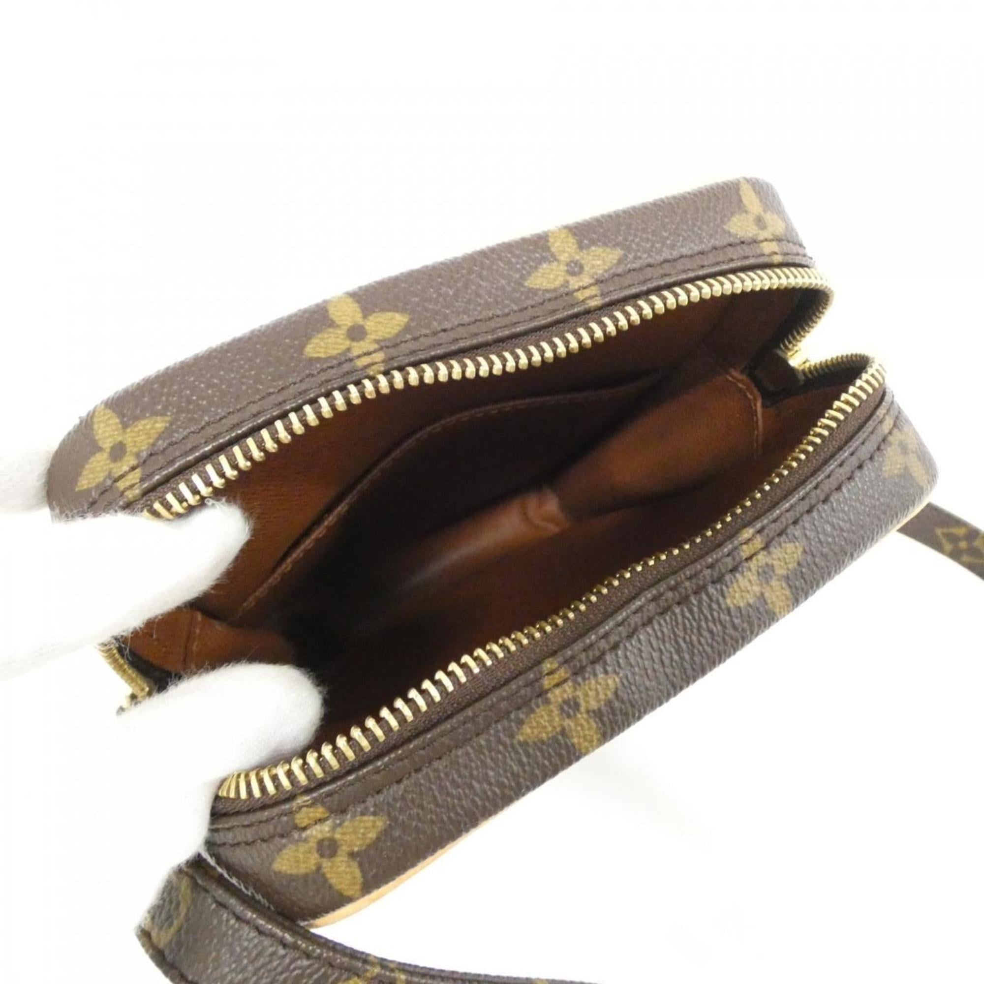 Louis Vuitton Monogram Marron Coated Canvas Shoulder Bag