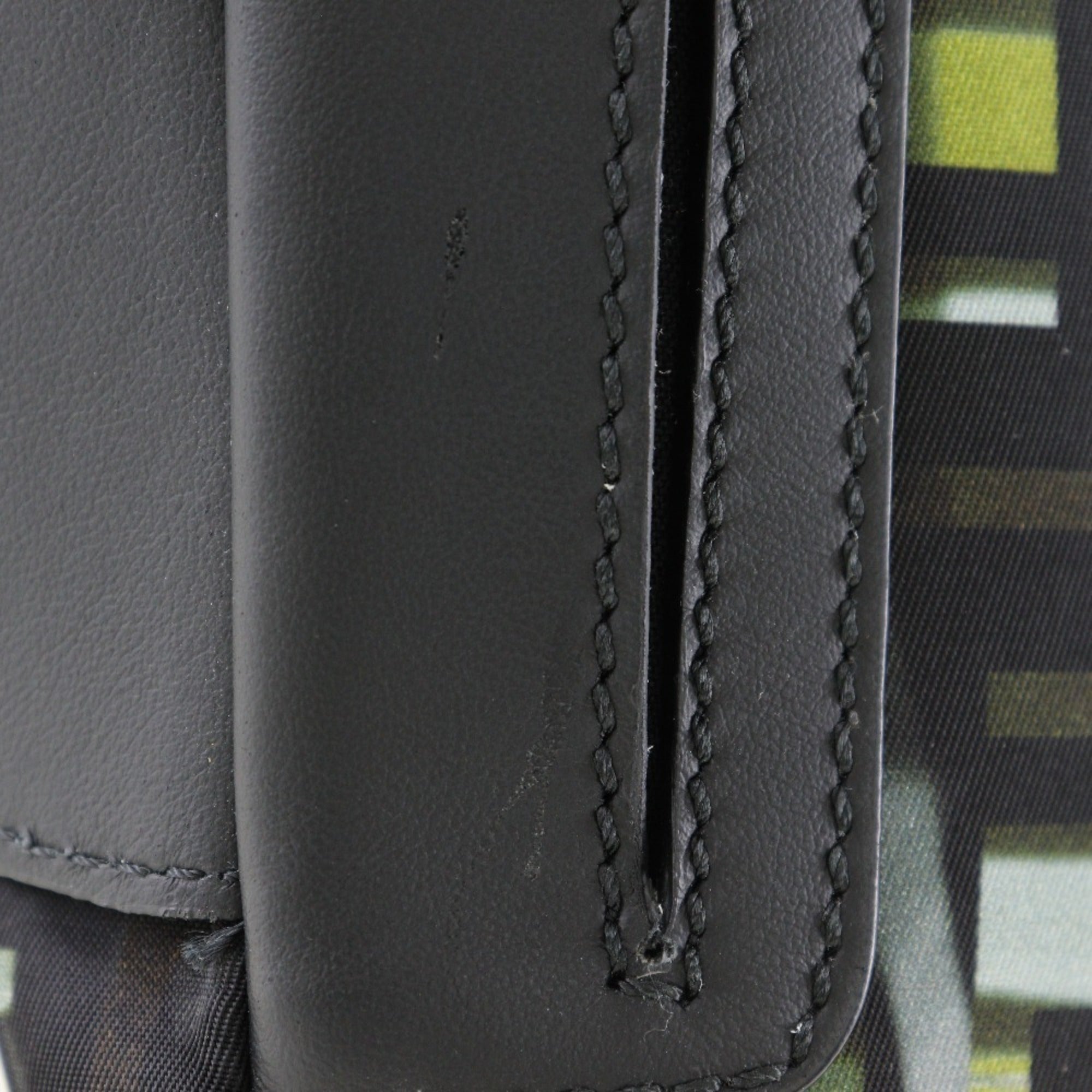 Fendi Black Nylon Shoulder Bag