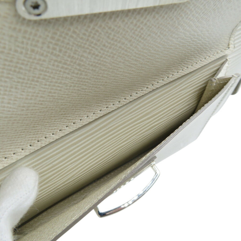 Louis Vuitton Lv Off White Epi Leather Coin Purse/Coin Case