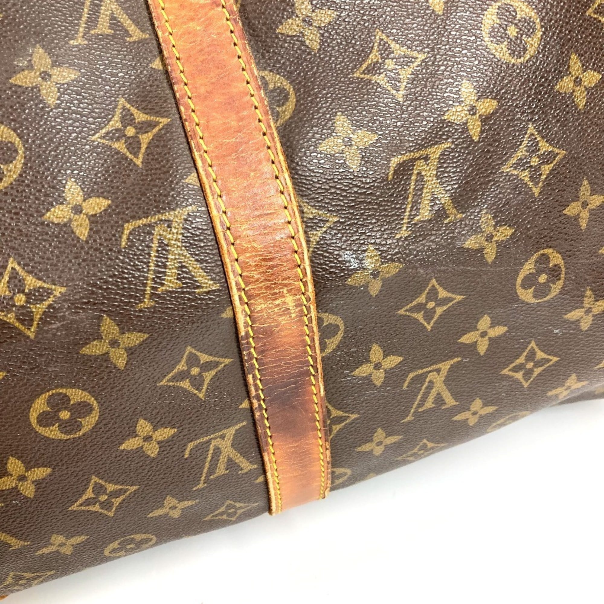 Louis Vuitton Brown Monogram Boston Bag Handbag