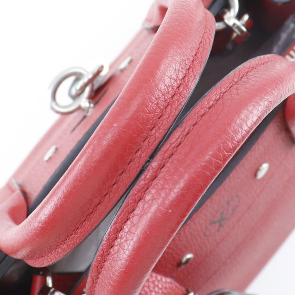 Louis Vuitton Red Color Rouge Leather Handbag Shoulder Bag