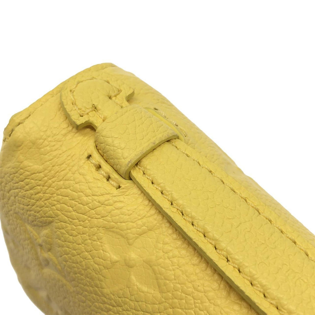 Louis Vuitton Yellow Leather Shoulder Bag