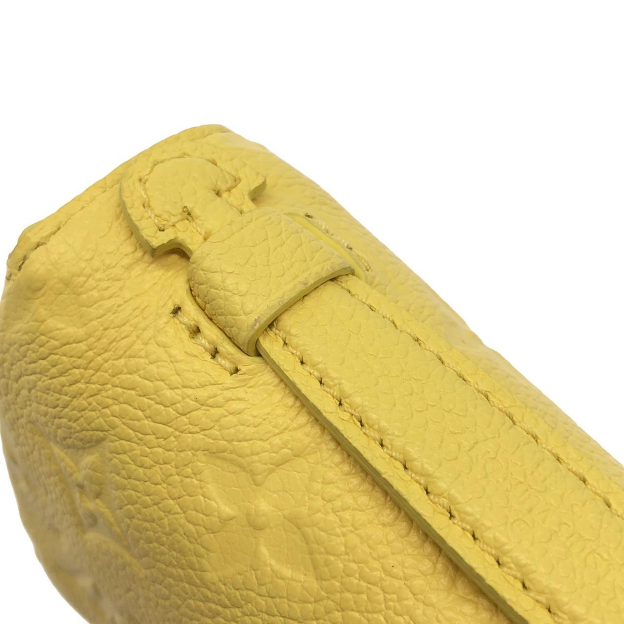 Louis Vuitton Yellow Leather Shoulder Bag