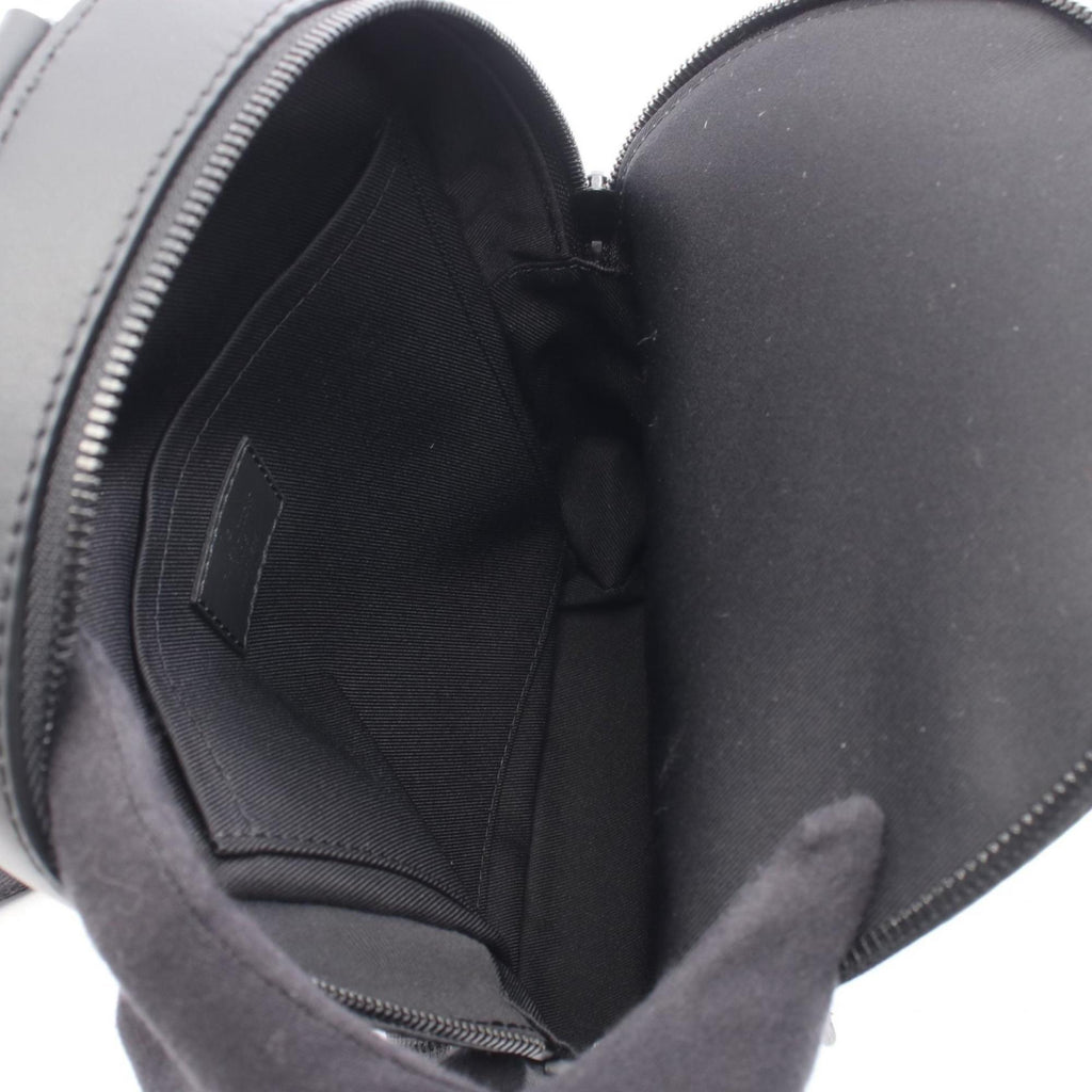 Louis Vuitton Black Leather Fanny Pack
