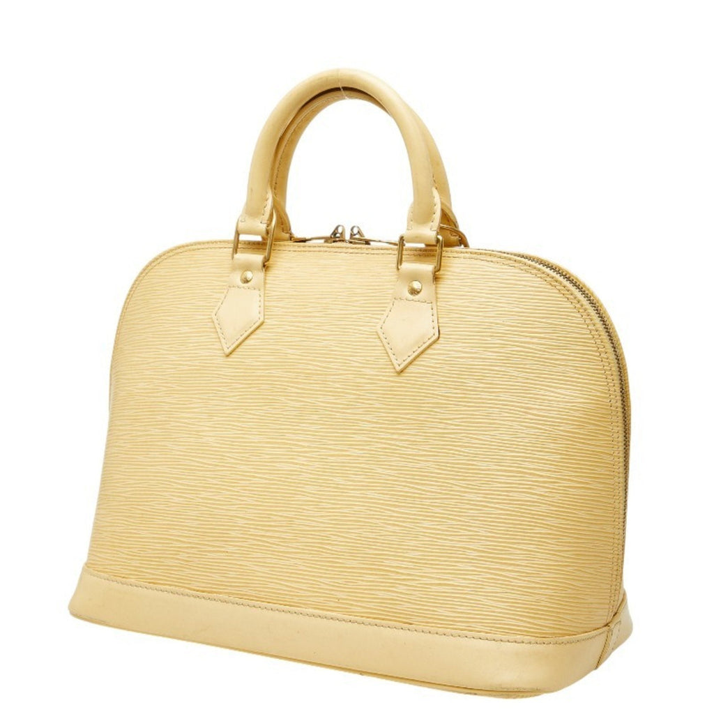 Louis Vuitton Yellow Leather Handbag