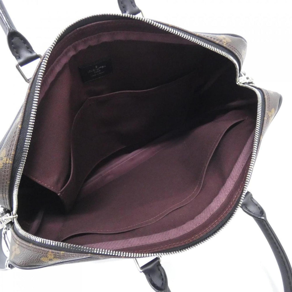 Louis Vuitton Marron Coated Canvas Handbag