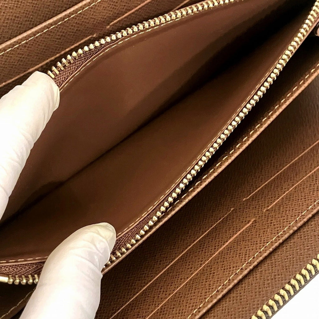 Louis Vuitton Brown Long Wallet