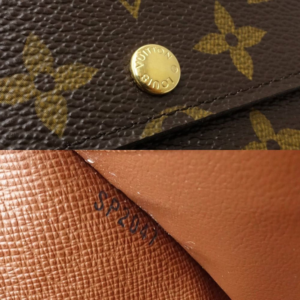 Louis Vuitton Monogram Brown Canvas Long Wallet