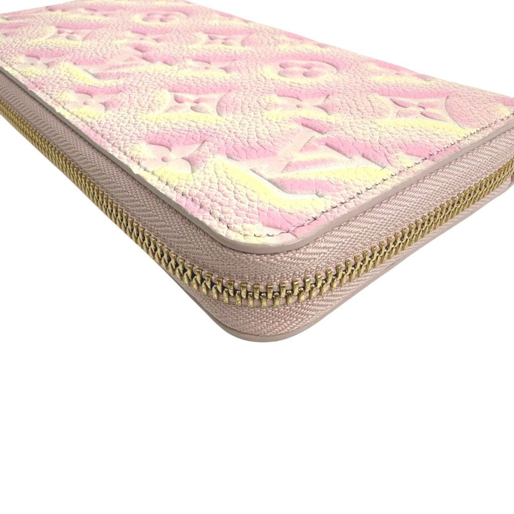 Louis Vuitton Monogram Empreinte Pink Monogram Empreinte Long Wallet