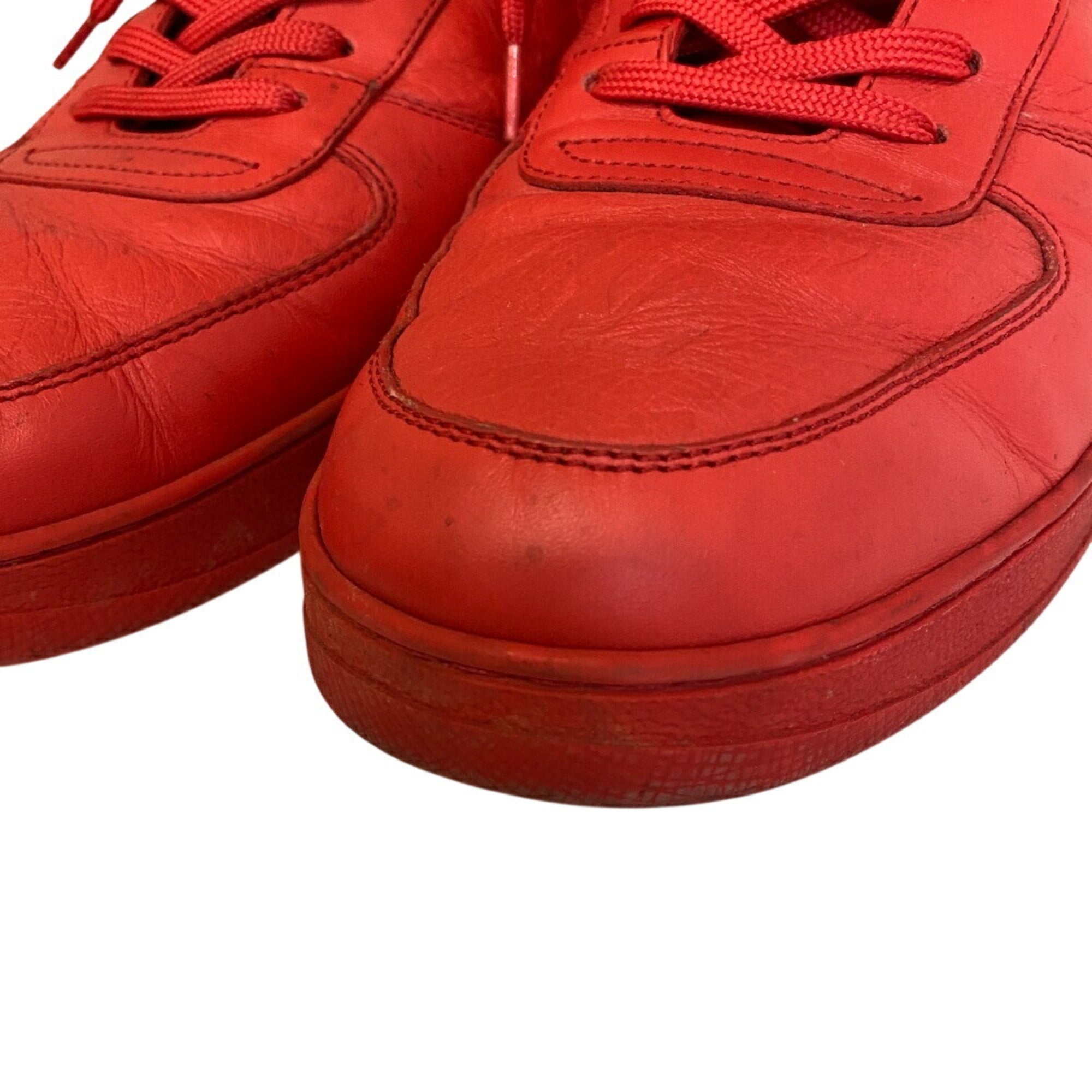 Louis Vuitton Red Color Sneakers