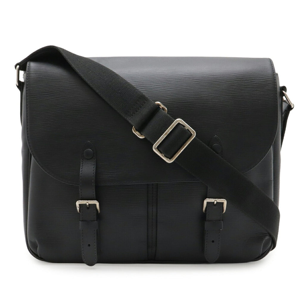 Louis Vuitton Black Noir Epi Leather Shoulder Bag