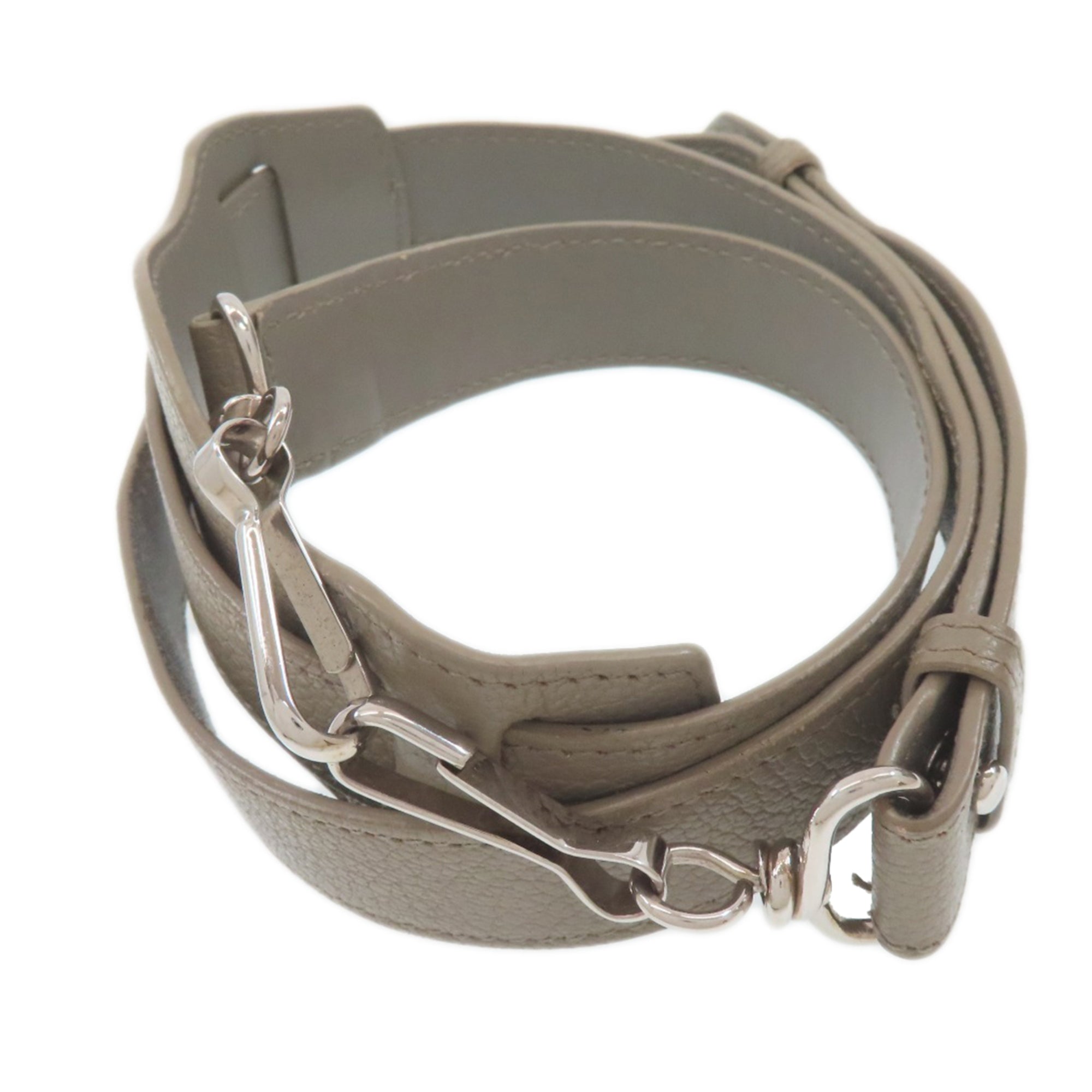 Balenciaga Gray Leather Hand