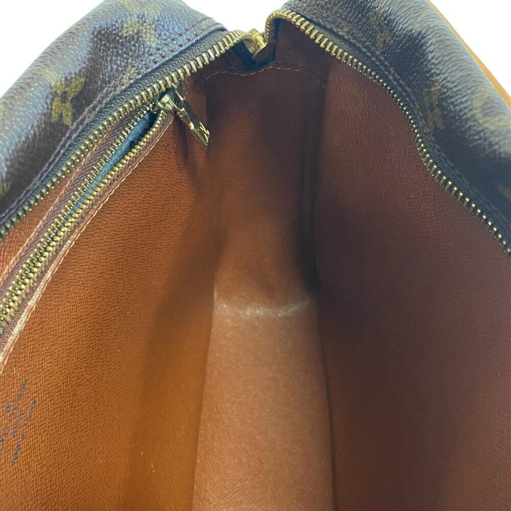 Louis Vuitton Brown Leather Shoulder Bag