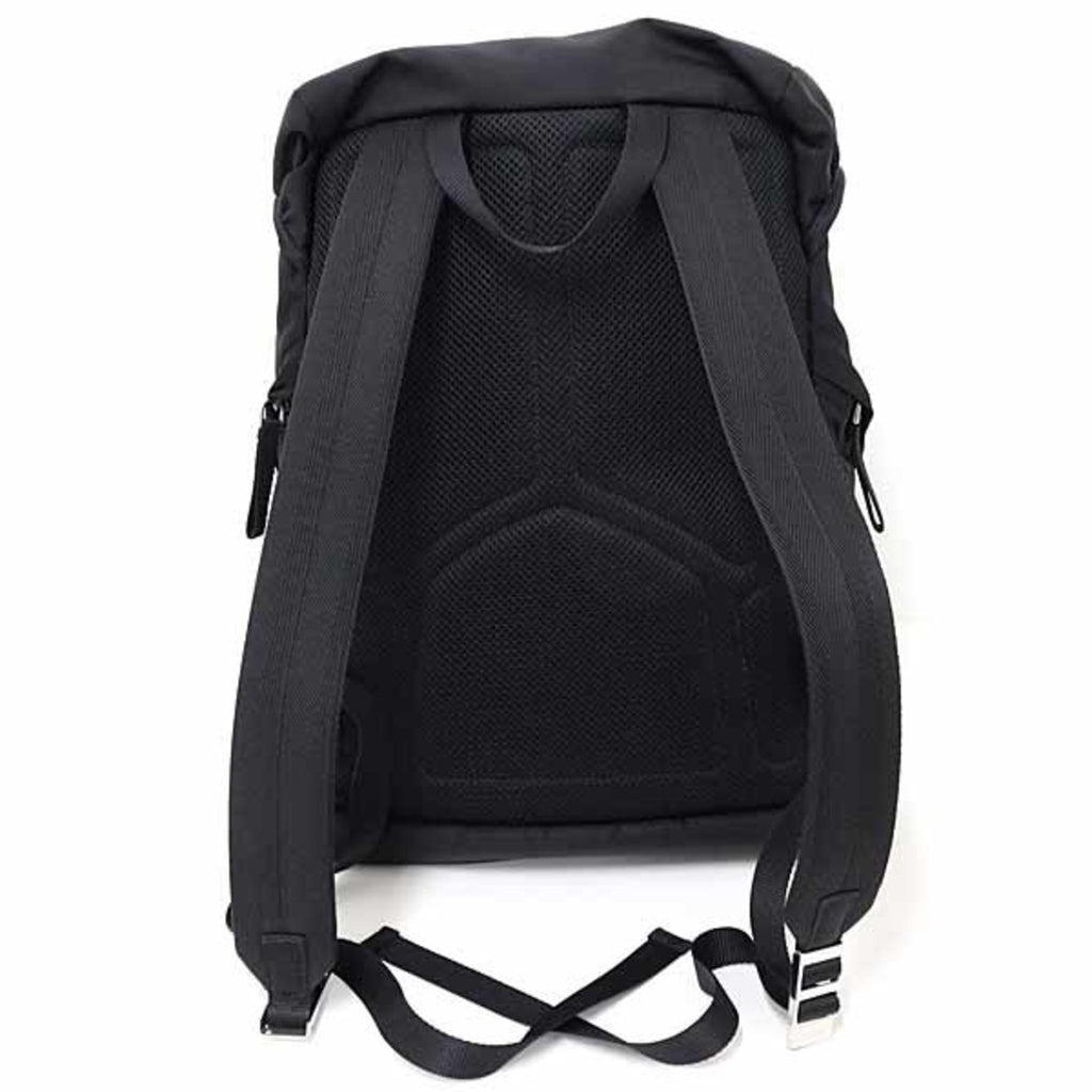Prada Black Nero Nylon Tessuto Backpack