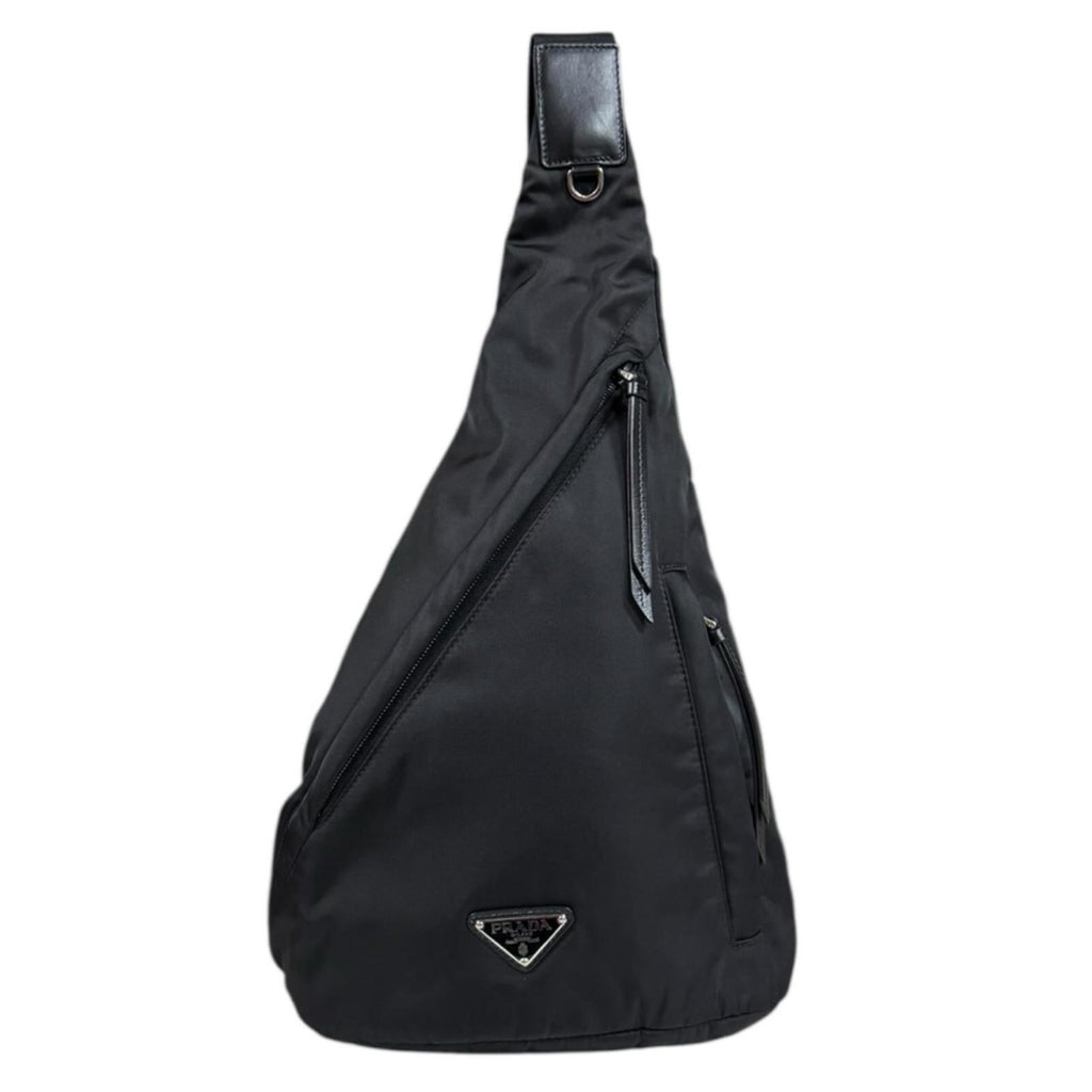 Prada Black Nylon Shoulder Bag Sling Bag