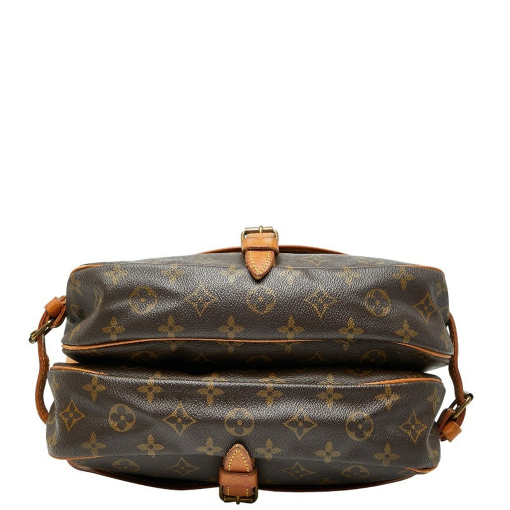 Louis Vuitton Brown Pvc Leather Shoulder Bag
