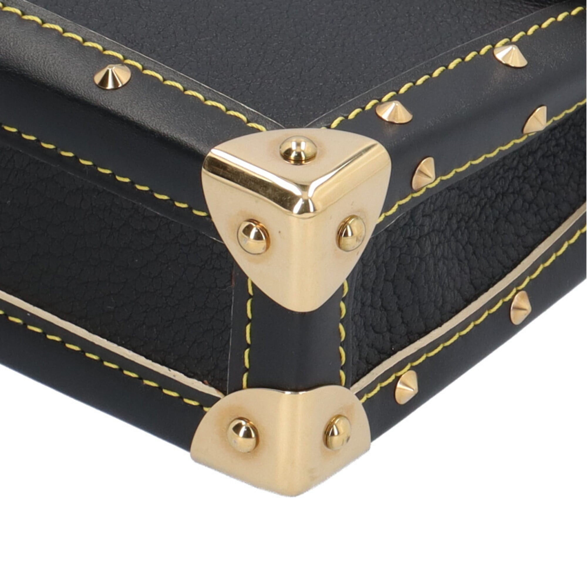 Louis Vuitton Black Leather Shoulder Bag